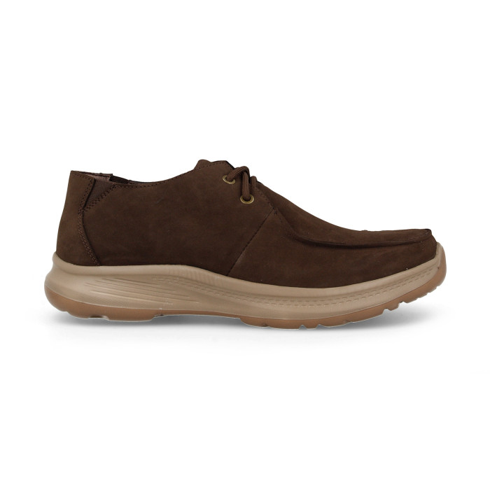 Zapatillas casual para hombre Sinarcas marrón oscuro