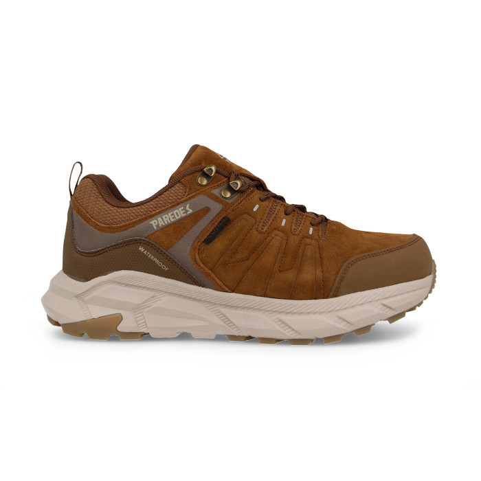 Zapatillas trekking hombre Montesa en marrón con piel serraje y membrana PARETEX Zapatillas trekking hombre Montesa en marrón con piel serraje y membrana PARETEX