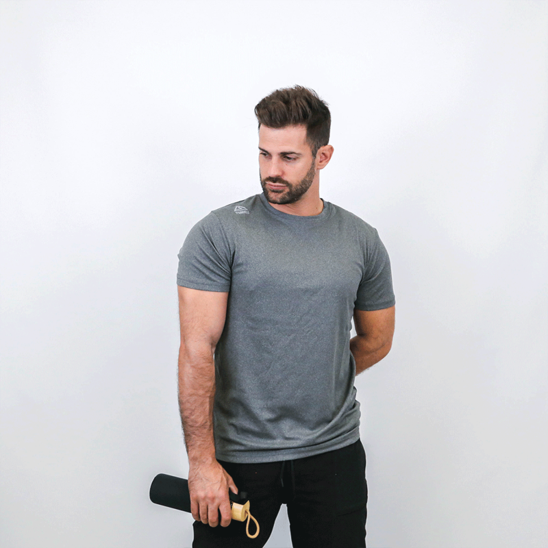 Camiseta técnica hombre Lyra gris