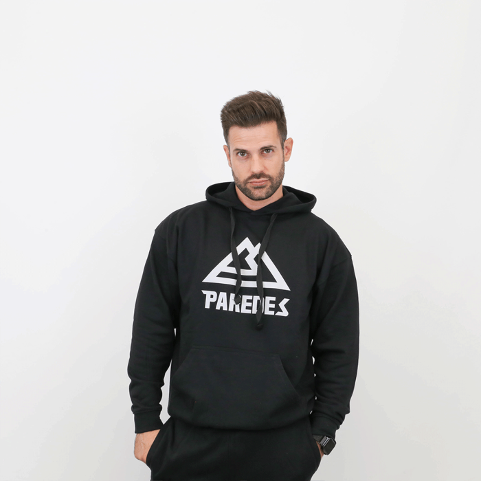 Sudadera con capucha unisex Centauro negro