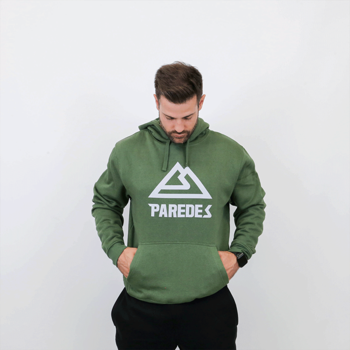 Sudadera con capucha unisex Centauro kaki