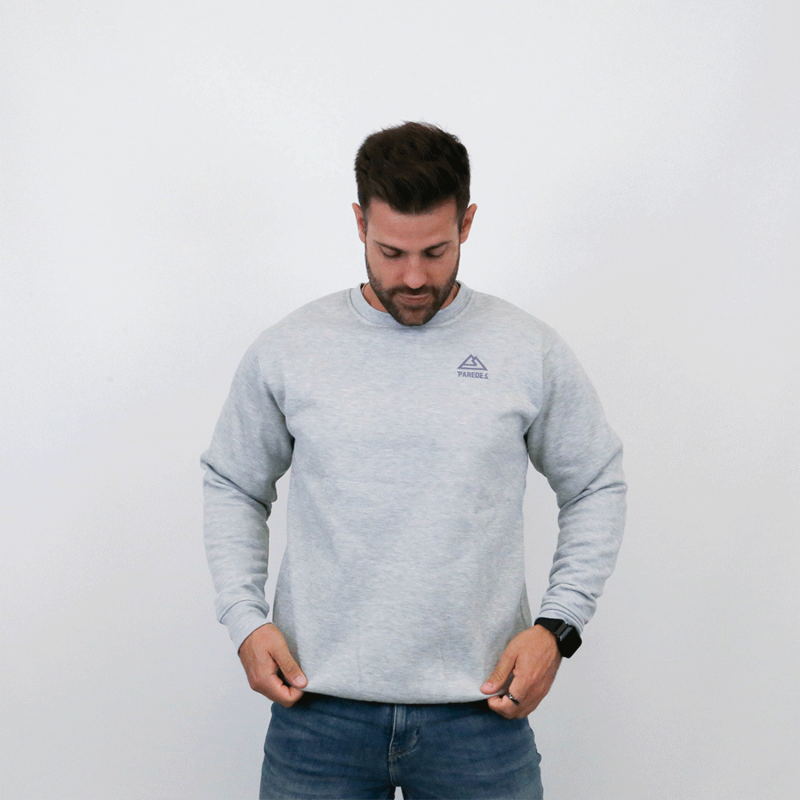 Sudadera unisex Casiopea gris