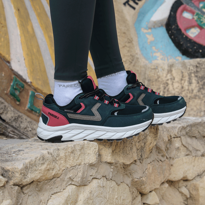 Zapatillas trekking para mujer Guadassuar azul marino