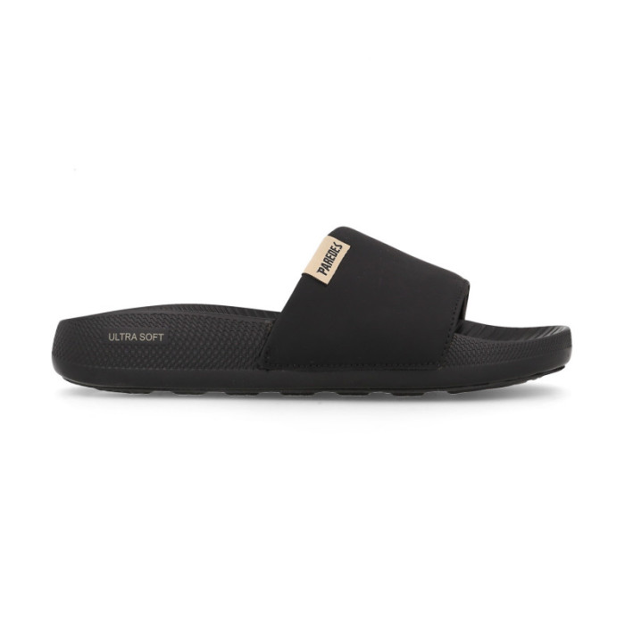 sandalias hombre paredes costur negro | sandalias  paredes costur negro | suela eva ultra soft paredes costur negro