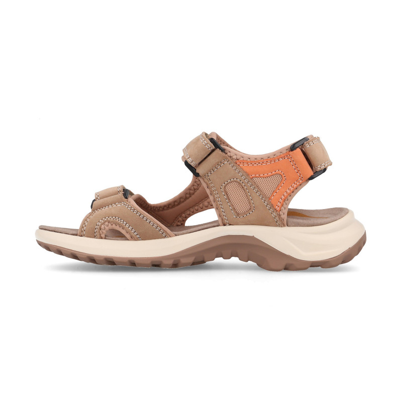 Sandalias outdoor mujer Banyotes marron claro...