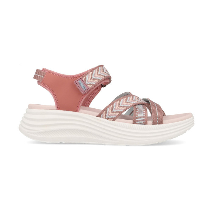 sandalias outdoor mujer paredes juzcar rosa | sandalias paredes juzcar rosa phylon caucho | calzado outdoor rosa paredes