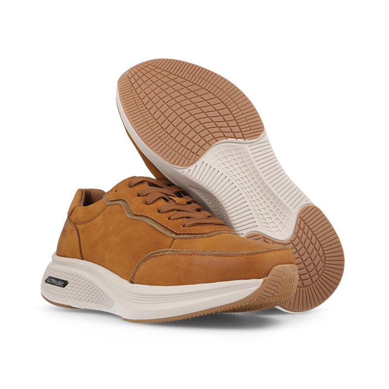 Zapatillas casual Hombre Genil mostaza