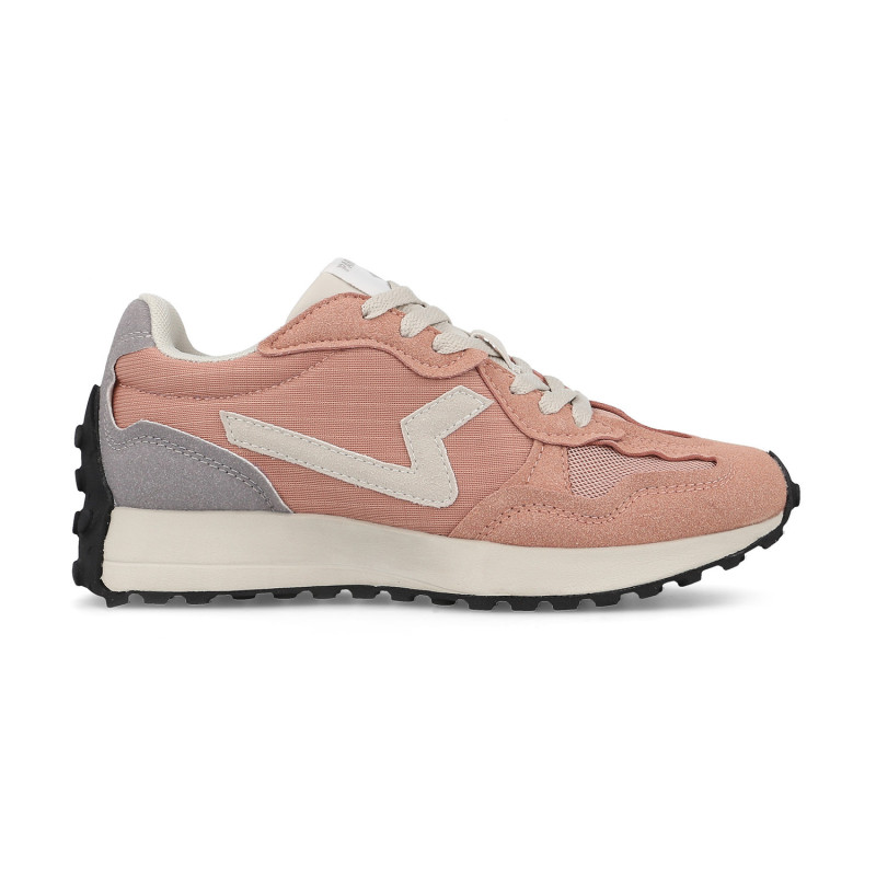 zapatillas casual mujer paredes sorvilan rosa | zapatillas paredes rosa pu suede textil | suela eva tpr paredes sorvilan rosa