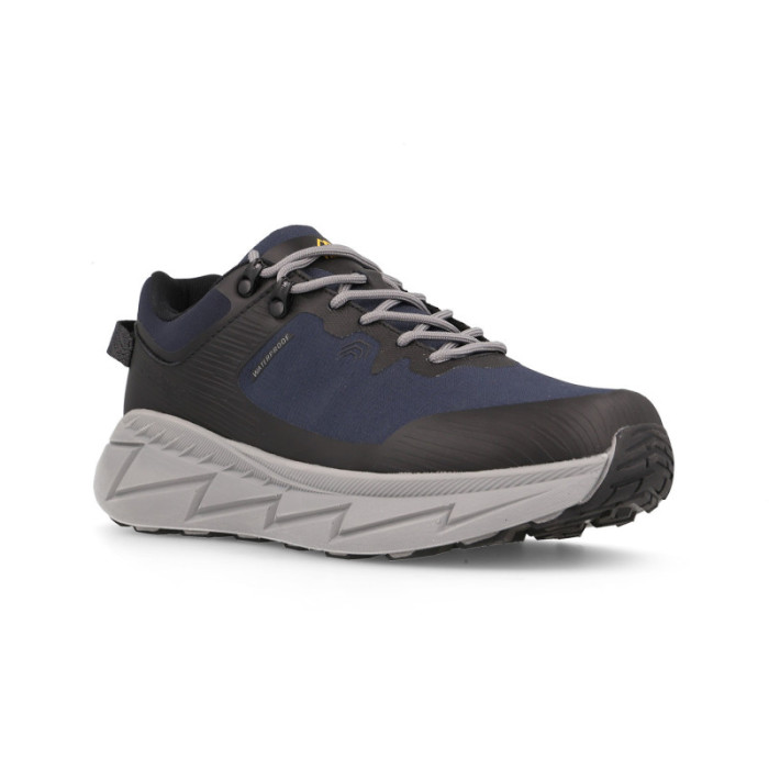 Zapatillas trekking Hombre impermeables Llaurí azul marino