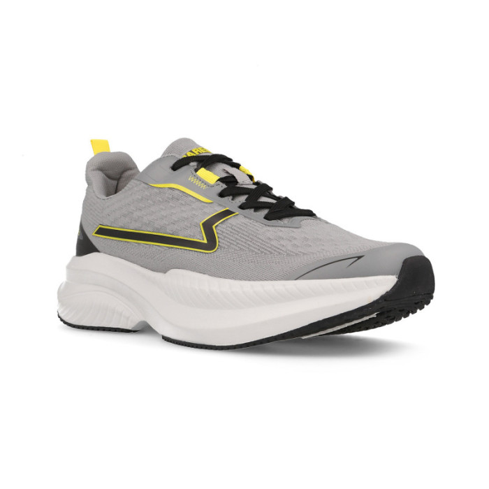 Zapatillas deportivas Hombre Comares gris oscuro y amarillo