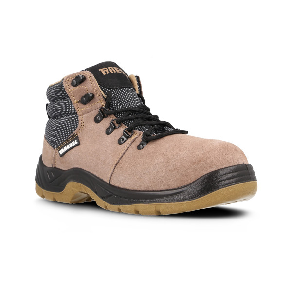 Botas de montaña para hombre y mujer con collarin alto para mayor protección del tobillo. 2