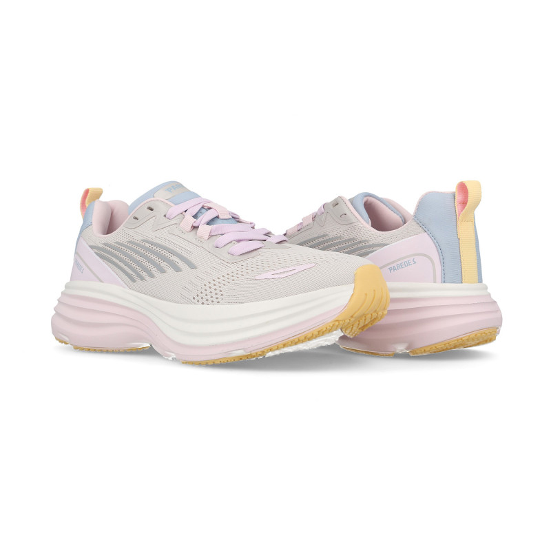 Zapatilla deportiva mujer Caseres gris claro
