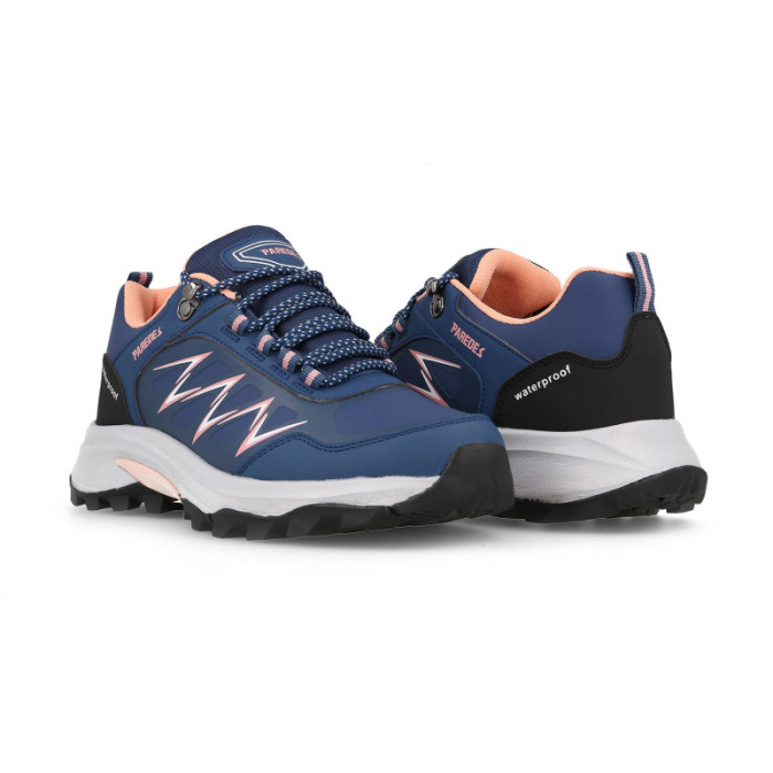 Zapatilla trekking mujer Arama azul marino