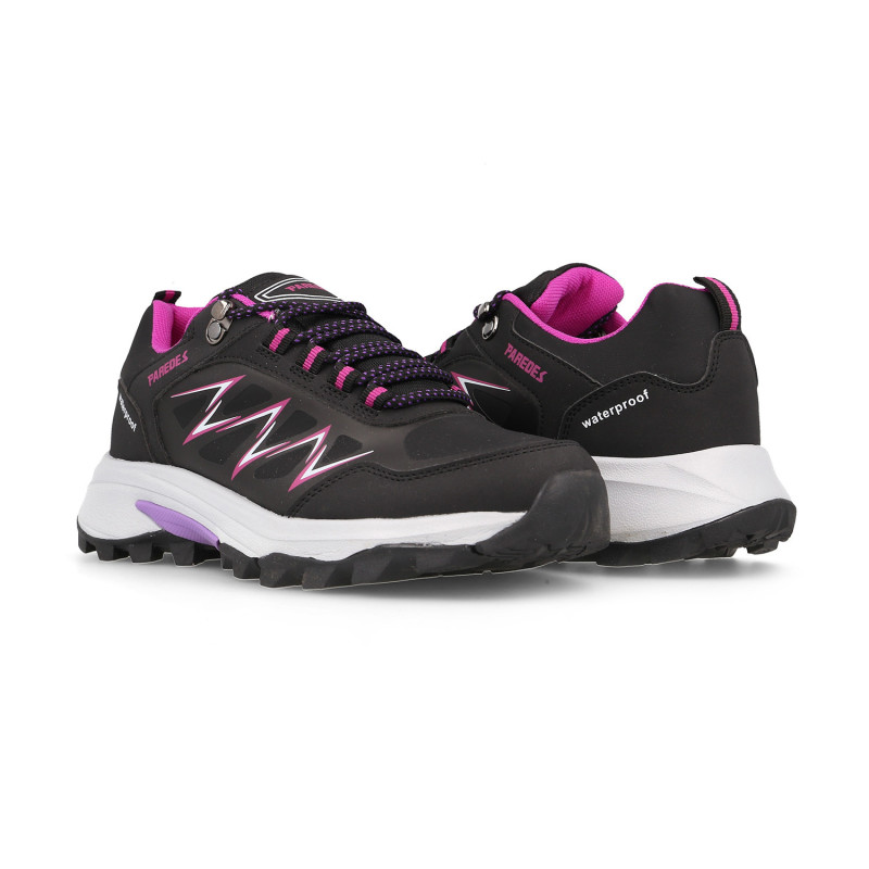 Zapatilla trekking mujer Arama negro