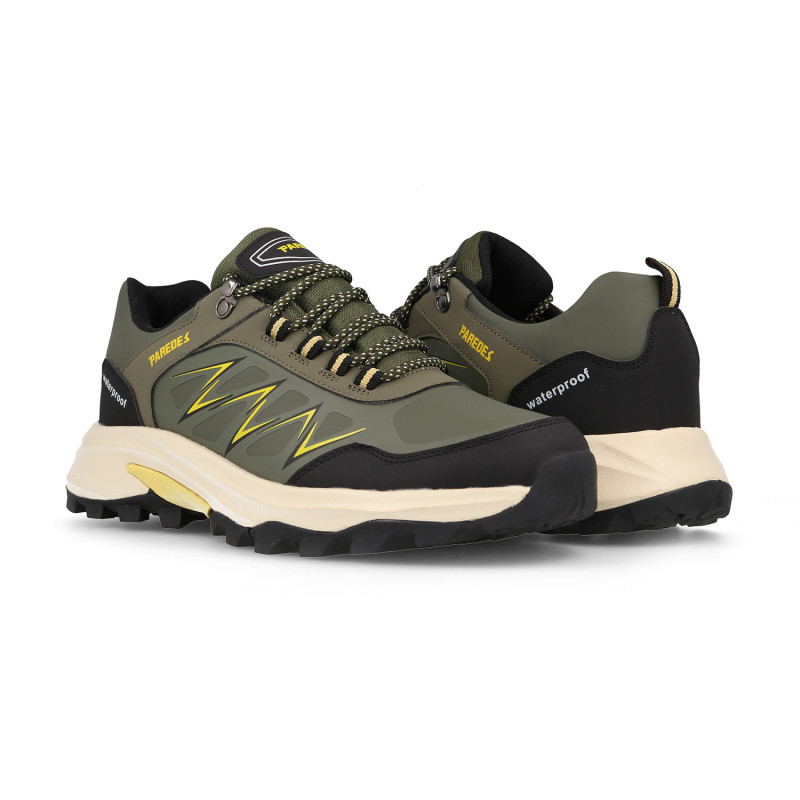 Zapatilla trekking hombre Abanto kaki