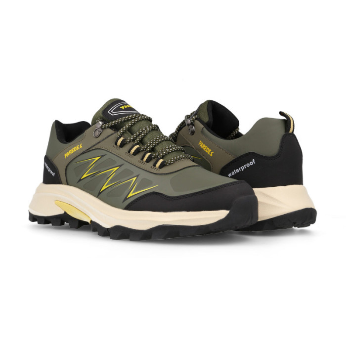 Zapatilla trekking hombre Abanto kaki