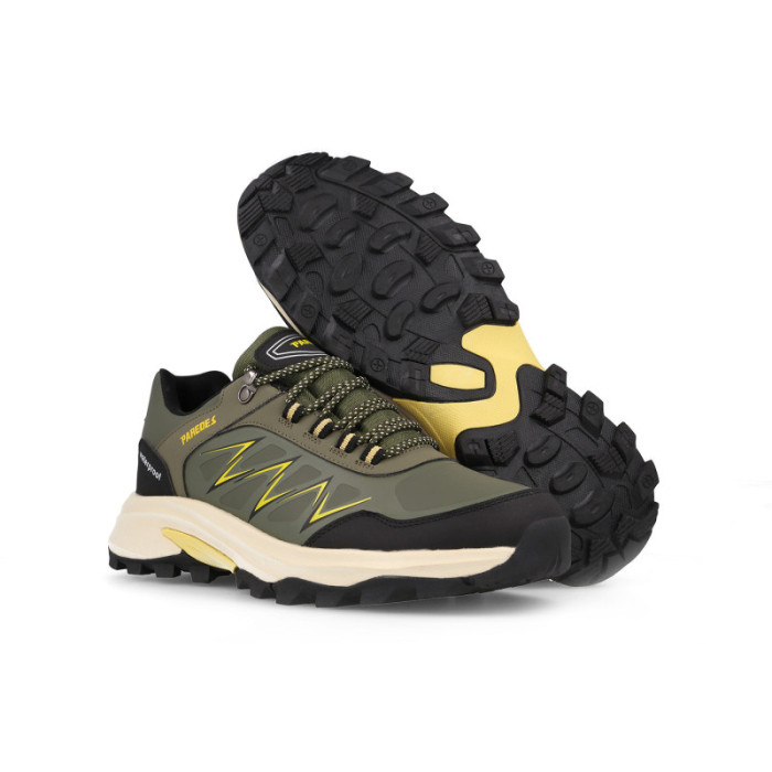 Zapatilla trekking hombre Abanto kaki