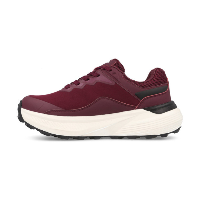 Zapatilla trekking mujer Lezaun burdeos