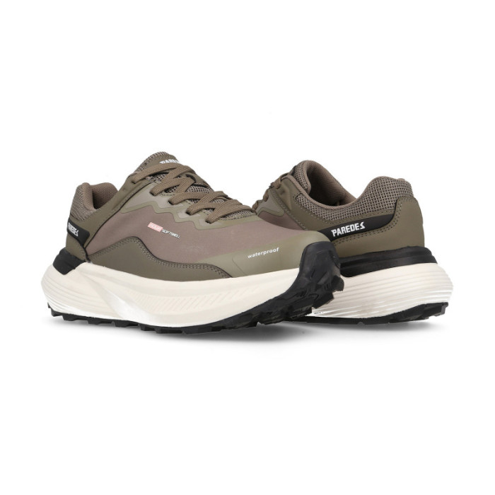 Zapatilla trekking mujer Lezaun taupe