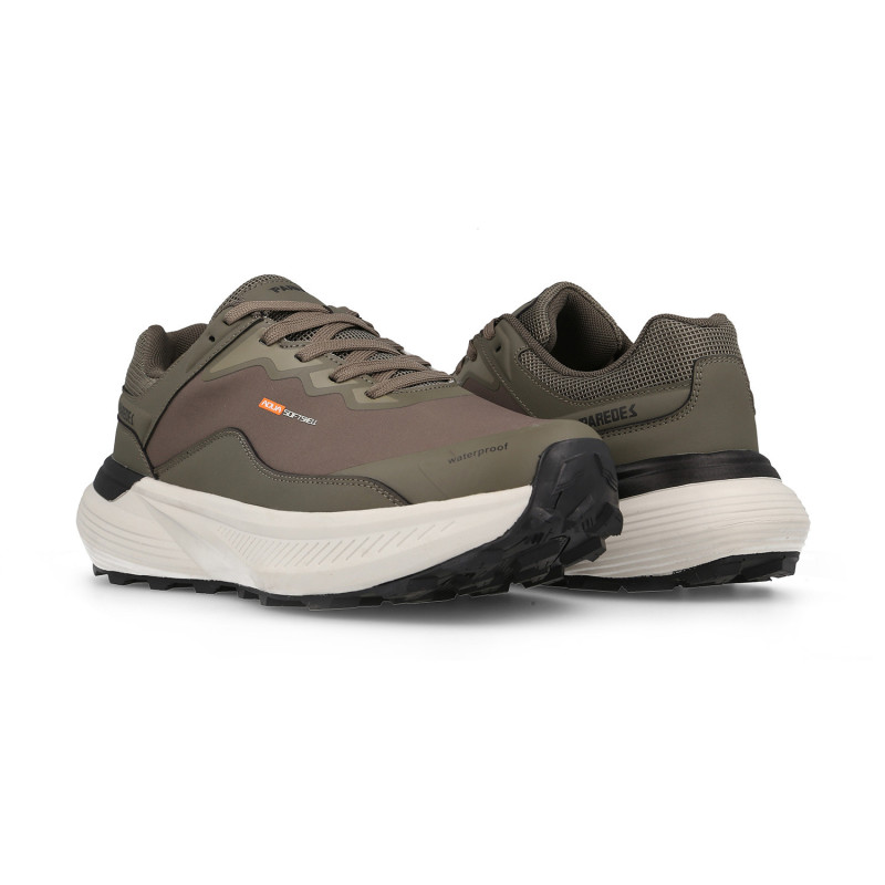 Zapatilla trekking hombre Legaria taupe
