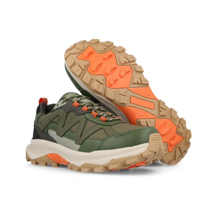 Zapatilla trekking hombre Aldai kaki