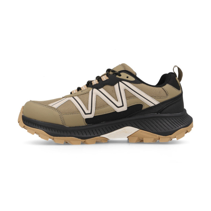 Zapatilla trekking hombre Aldai marrón claro