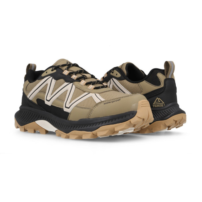 Zapatilla trekking hombre Aldai marrón claro