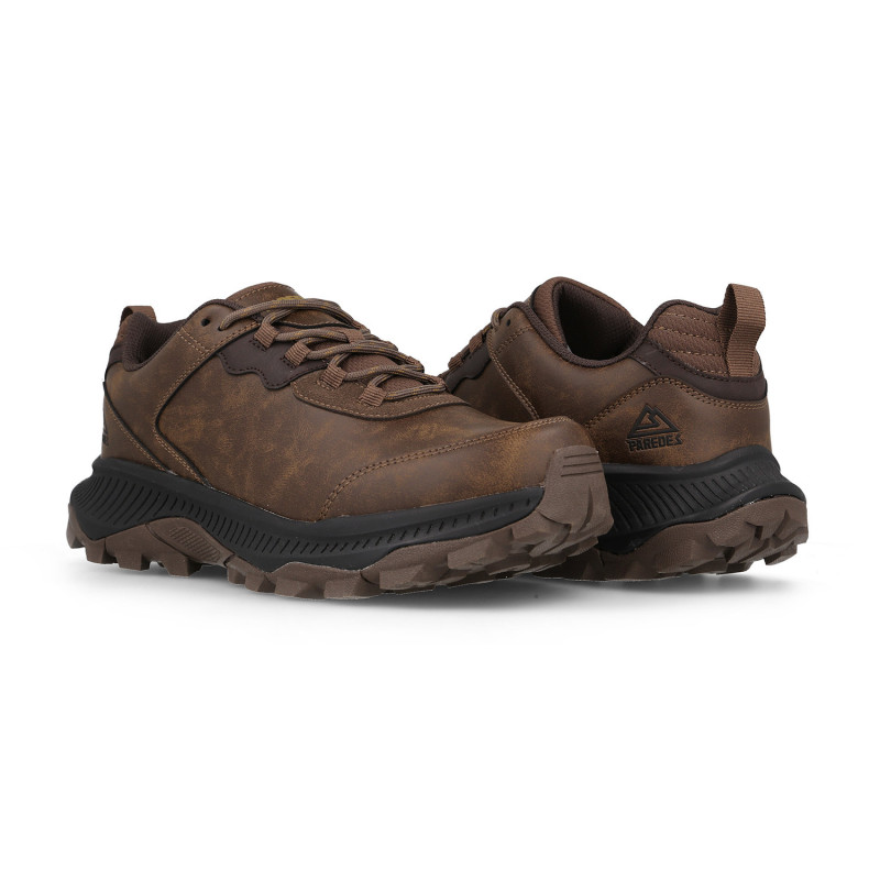 Zapatilla trekking hombre Brisketa marrón oscuro