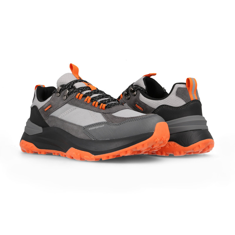 Zapatilla trekking hombre Gazaga gris oscuro