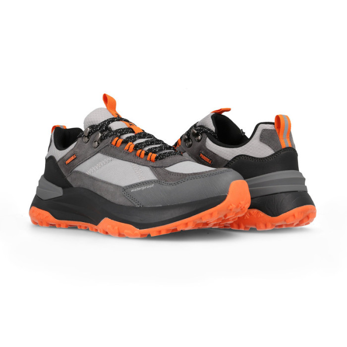Zapatilla trekking hombre Gazaga gris oscuro