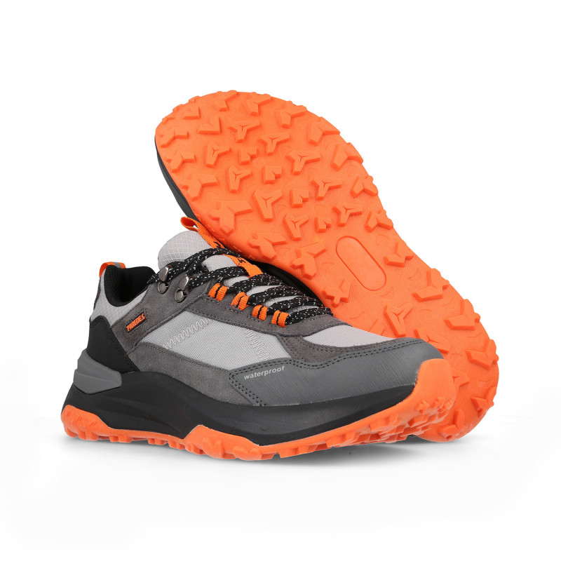 Zapatilla trekking hombre Gazaga gris oscuro