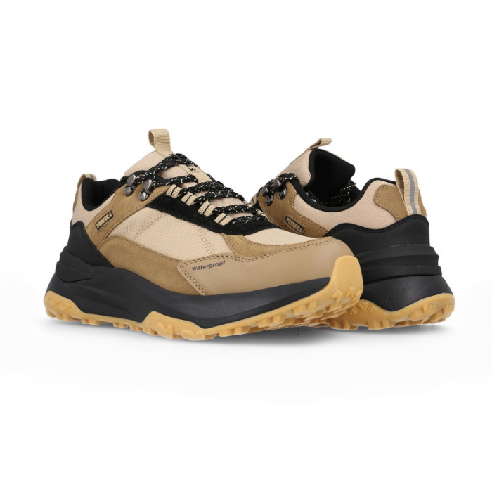 Zapatilla trekking hombre Gazaga marrón claro