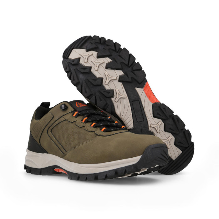 Zapatilla trekking hombre Elizmendi kaki