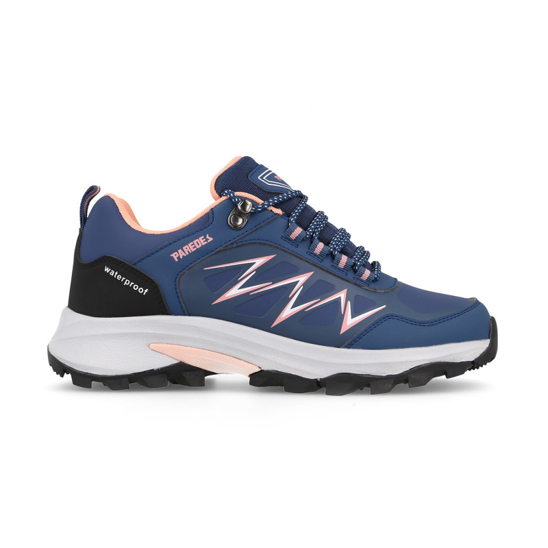 Zapatilla trekking mujer Arama azul marino