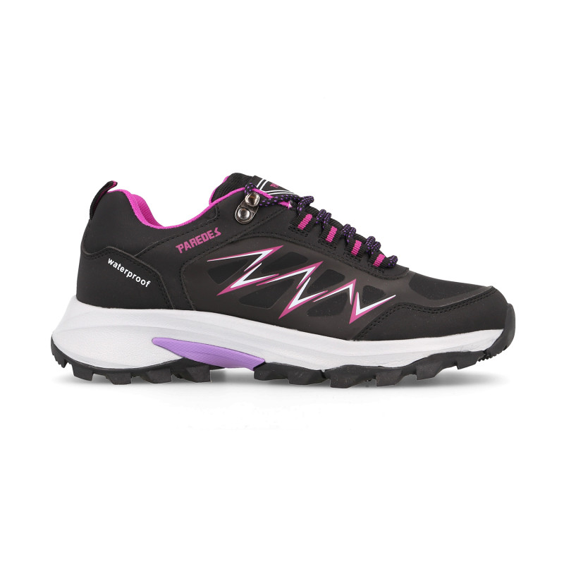 Zapatilla trekking mujer Arama negro