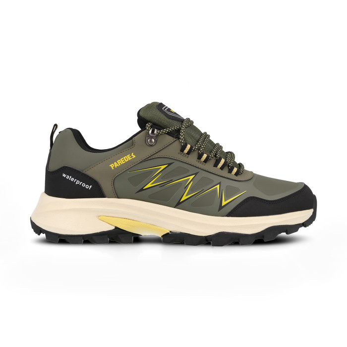 Zapatilla trekking hombre Abanto kaki