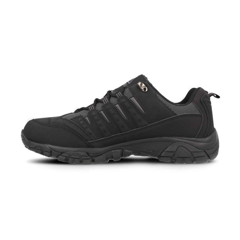 Zapatilla trekking hombre Sollana negro
