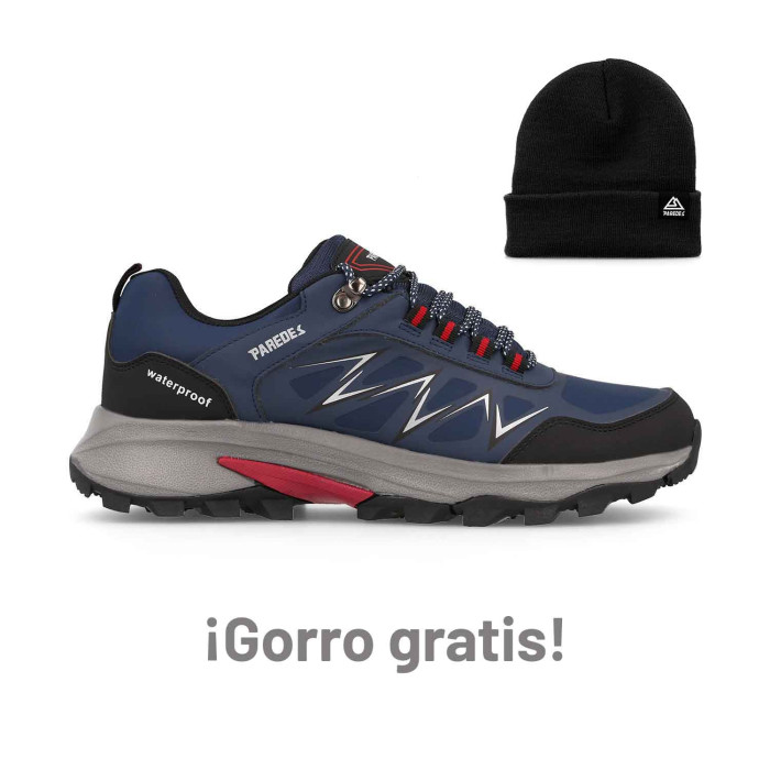 Zapatilla trekking hombre Abanto azul marino