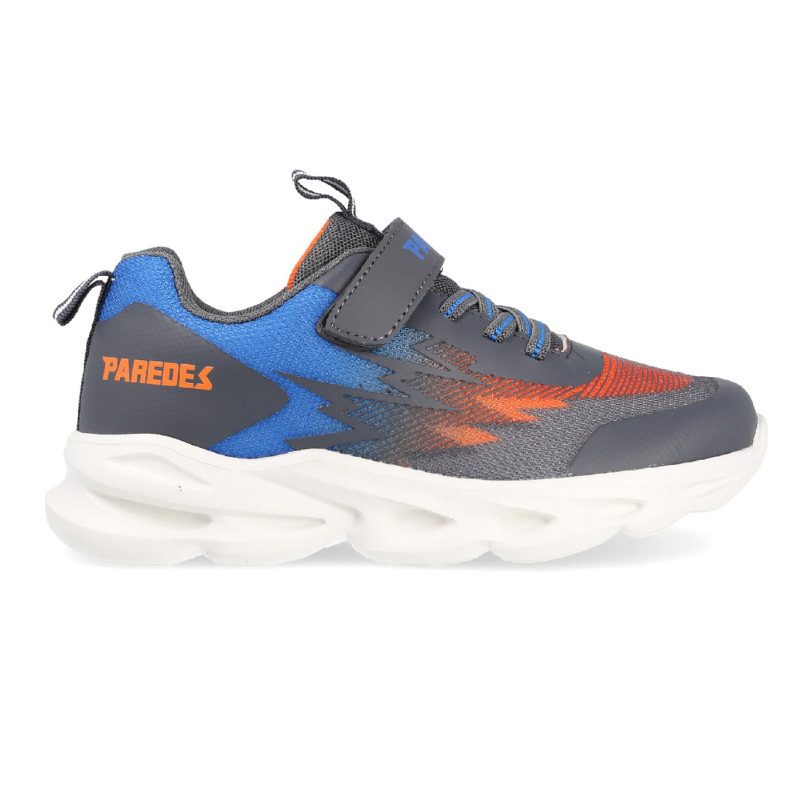 Zapatillas Deportivas Niños Ribadesella Azul-Naranja