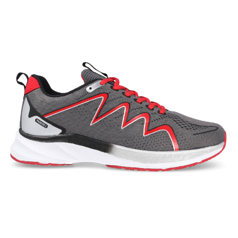 Zapatillas deportivas para hombre con un diseño atractivo con combinaciones de color en gris