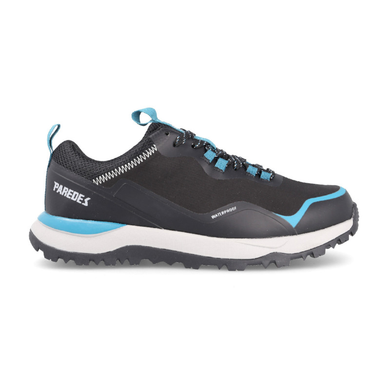 Zapatilla Trekking Hombre Bronchales Negro-Azul