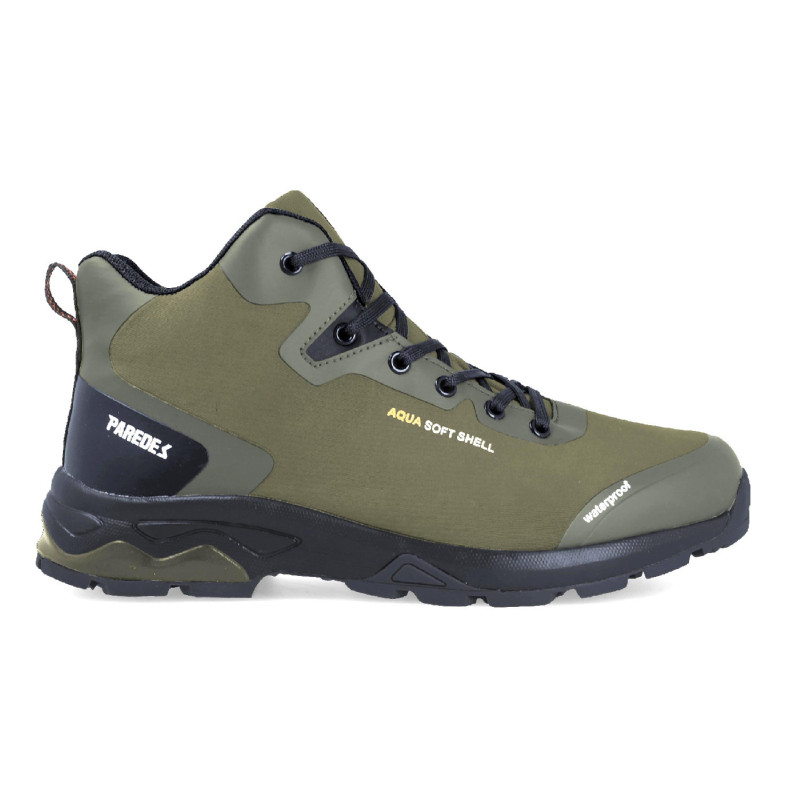 Botas de senderismo para hombre con diseño minimalista en un único color