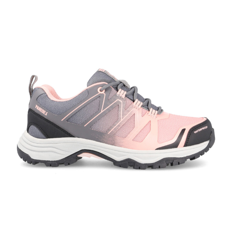 Trekking Mujer Taramundi Gris-Rosa