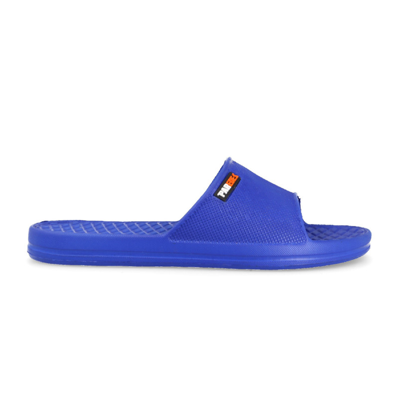 Chanclas de piscina para hombre en color azul