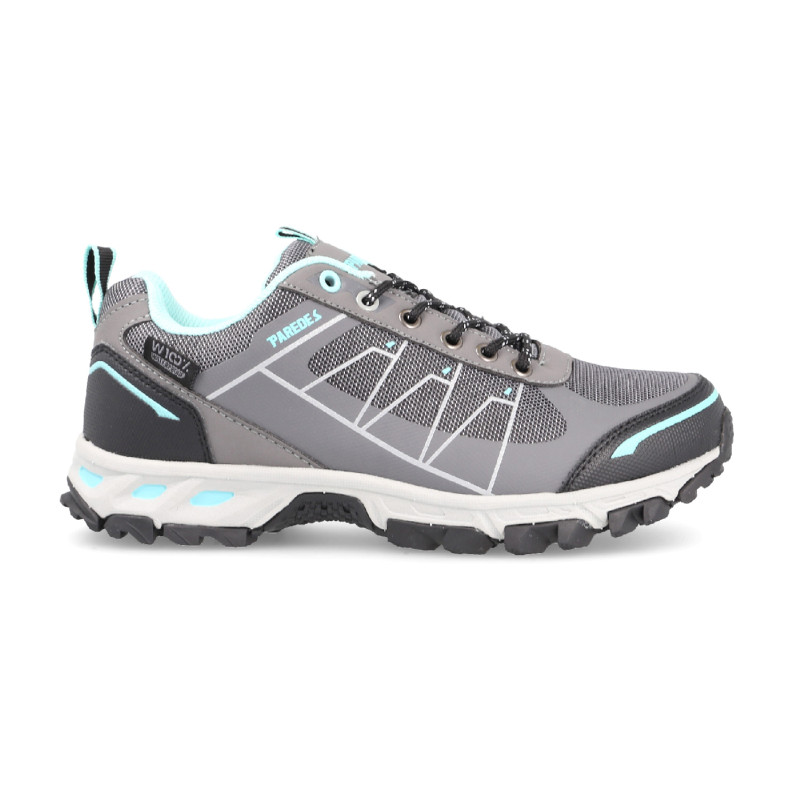 Women's trekking shoes perfect for adventure in grey