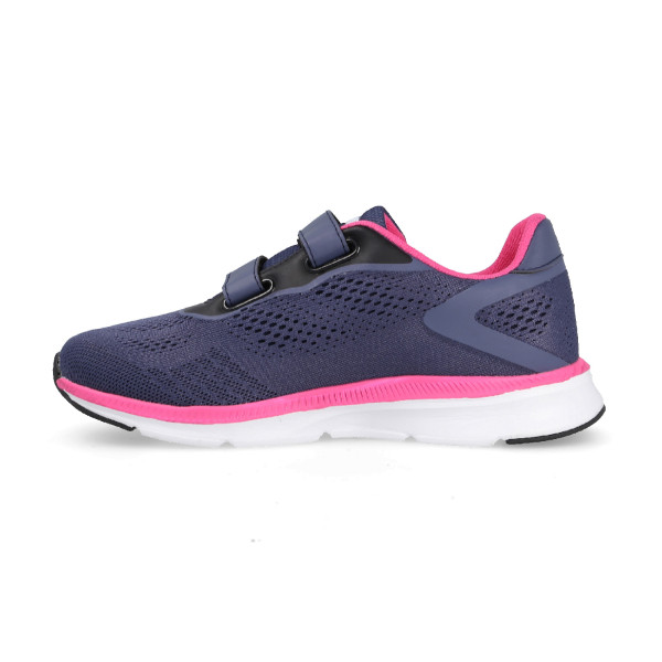 Zapatillas de deporte para mujer cómodas con doble cierre de velcro 2
