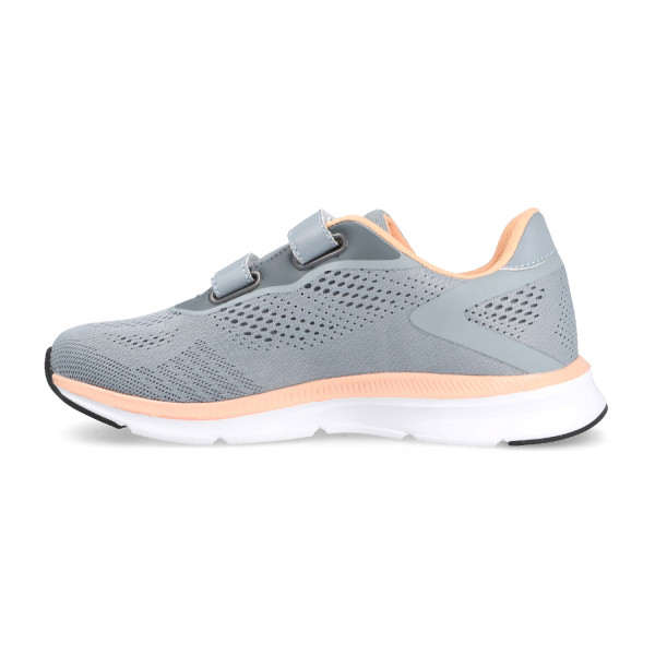 Zapatillas de deporte para mujer cómodas con doble cierre de velcro 2