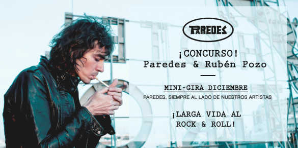 Paredes patrocina minigira de Rubén Pozo.