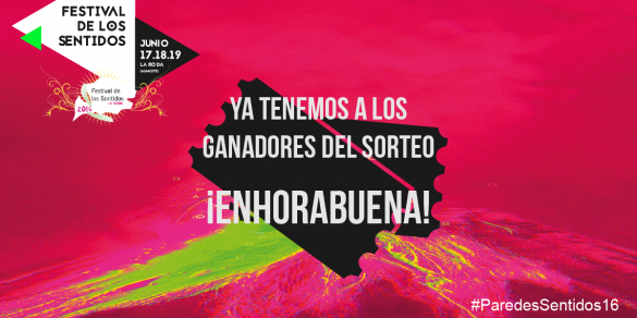 Ganadores Festival de los Sentidos