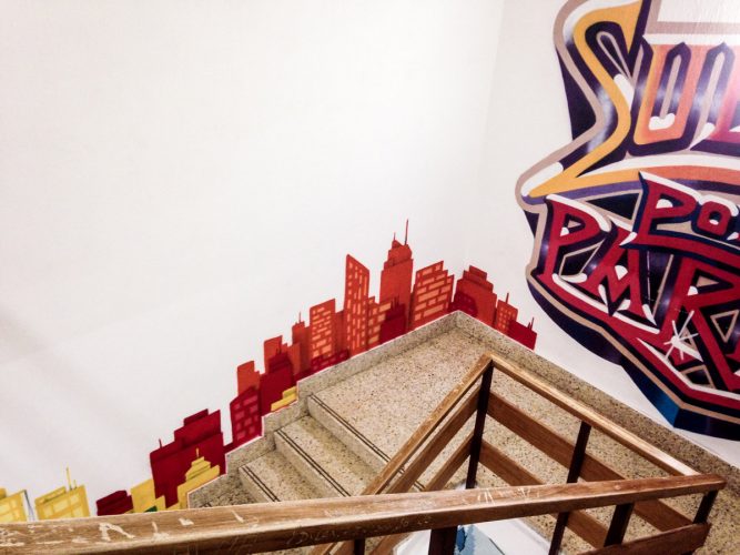 Arte en las Paredes que cura Believe in Art